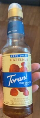 Hazelnut Puremade Syrup, Hazelnut