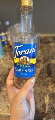 Sugar Free Pumpkin Spice Flavoring Syrup, Pumpkin Spice