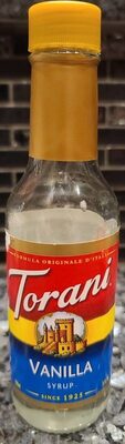 Torani, Flavoring Syrup, Vanilla, Vanilla