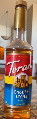 English Toffee Syrup