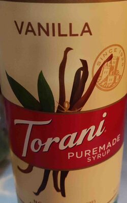 Vanilla Puremade Syrup, Vanilla