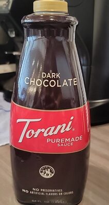 Dark Chocolate Puremade Sauce, Dark Chocolate
