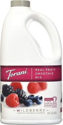 Real Fruit Smoothie Mix, Wildberry