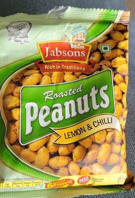 Lemon & Chilli Roasted Peanuts, Lemon; Chilli
