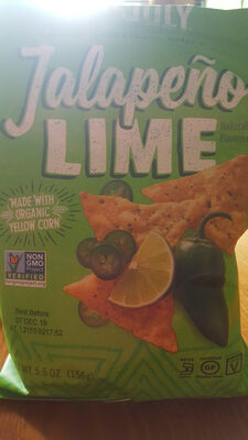 Jalapeno Lime Clasico Tortilla Chips, Jalapeno Lime