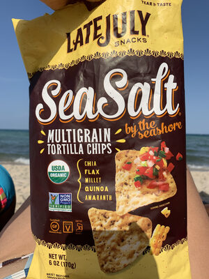 Seasalt By The Seashore Multigrain Tortilla Chips, Seasalt