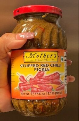 Stuffed Red Chili Pickle