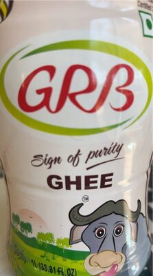 Grb Ghee, 33.81 Fl Oz