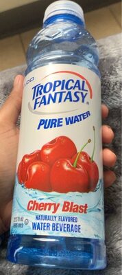 Cherry Blast Flavored Pure Water, Cherry Blast