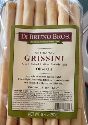 Artisanal Olive Oil Grissini