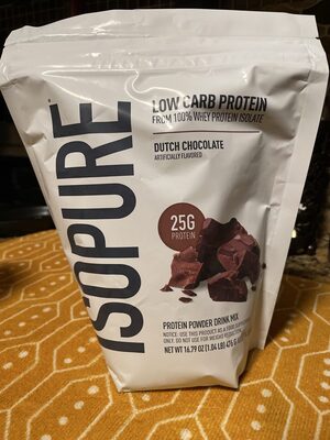Low Carb Protein 25 Grams Powder, Dutch Chocolate, Dutch Chocolate