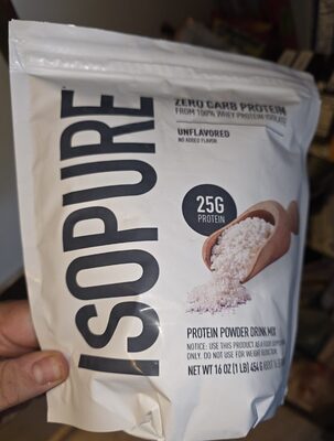 Zero Carb Protein Powder, Unflavored, Unflavored