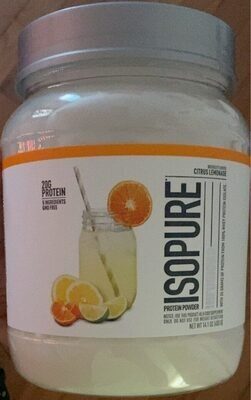 Infusions Protein Powder, Citrus Lemonade, Citrus Lemonade