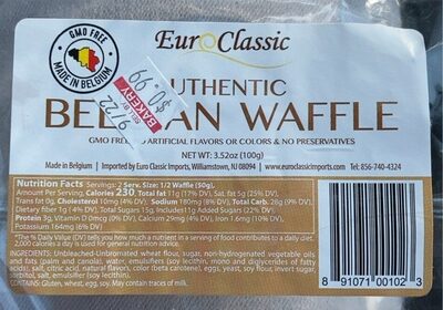Authentic Belgian Waffle, Authentic Belgian