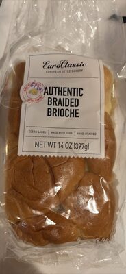 Authentic Butter Braided Brioche