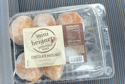 Chocolate Hazelnut Mini Beignets, Chocolate Hazelnut