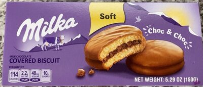 Milk Chocolate Covered Soft Biscuit, Milk Chocolate
