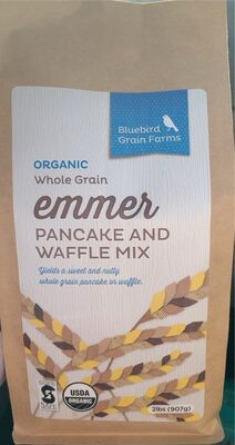 Organic Whole Grain Emmer Pancake And Waffle Mix