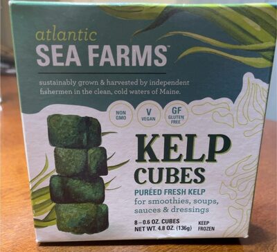 Atlantic Sea Farms Kelp Cubes, 0.6 Oz, 8 Count