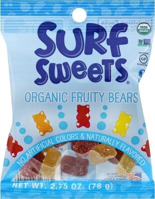Surf Sweets, Surf Sweets, Organic Fruity Bears