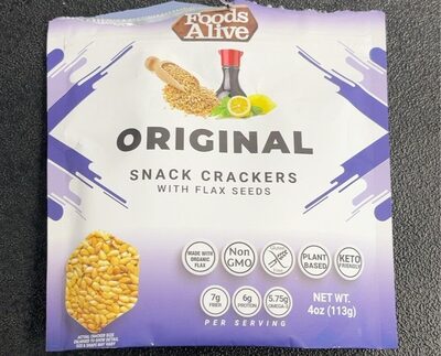Original Flax Crackers, Original