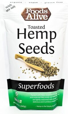 Hemp Seeds, Toasted