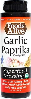 Superfood Dressing, Garlic Paprika Vinaigrette
