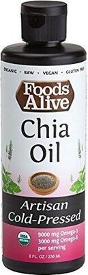 Chia Oil, Artisan Cold-Pressed