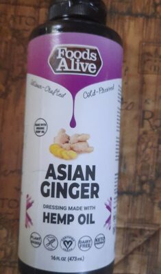 Superfood Dressing, Asian Ginger