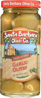 Hand Stuffed Garlic Olives