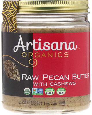 Wilderness Poets, Raw Pecan Butter With Cashews