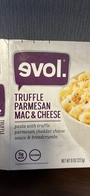 Truffle Parmesan Mac & Cheese Tubetti Pasta And Creamy Truffle Parmesan Cheddar Cheese Sauce - All Topped With Insanely Tasty Panko Breadcrumbs, Truffle Parmesan Mac & Cheese