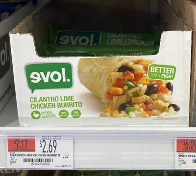Cilantro Lime Chicken Burrito, Cilantro Lime Chicken