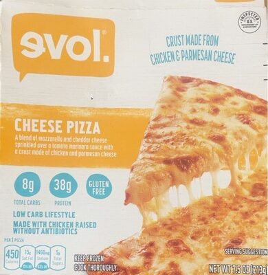 Cheese A Blend Of Mozzarella And Cheddar Cheese Sprinkled Over A Tomato Marinara Sauce Crust Made From Chicken & Parmesan Cheese Pizza, Cheese