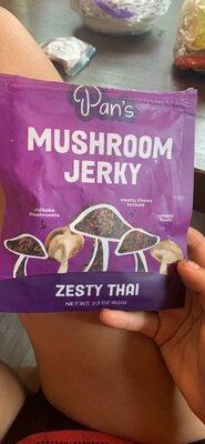 Zesty Thai Mushroom Jerky, Zesty Thai