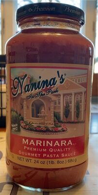 Marinara Premium Quality Gourmet Pasta Sauce