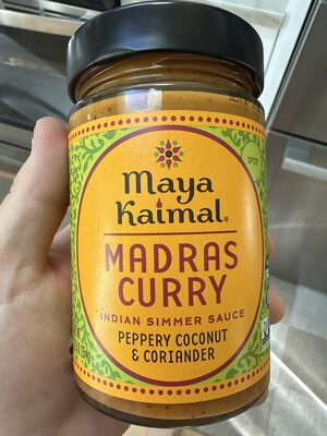 Spicy Madras Curry Indian Simmer Sauce, Madras Curry