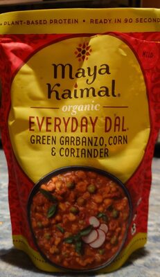 Green Garbanzos + Corn + Coriander Everyday Dal, Green Garbanzos + Corn + Coriander