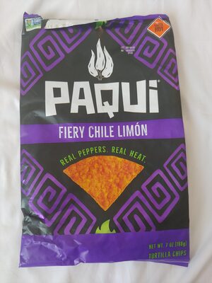 Fiery Chile Limon Tortilla Chips, Fiery Chile Limon