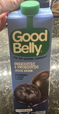 Blueberry Acai Organic Probiotics Juice Drink From Concentrate, Blueberry Acai