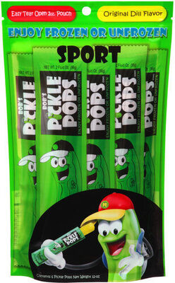 Original Dill Flavor Sport Pickle Pops, Original Dill