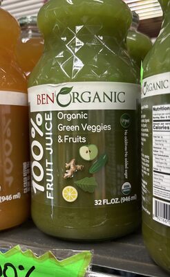Green Veggie 100% Fruit Juice