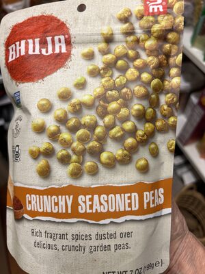 Crunchy Seasoned Peas, Crunchy Seasoned