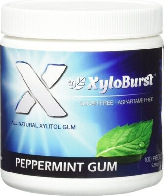 Peppermint Xylitol Gum, Peppermint