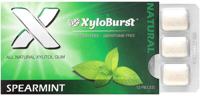 Spearmint Sugar Free Xylitol Gum, Spearmint