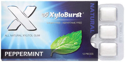 Peppermint Sugar Free Xylitol Gum, Peppermint