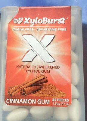 Cinnamon Xylitol Gum, Cinnamon