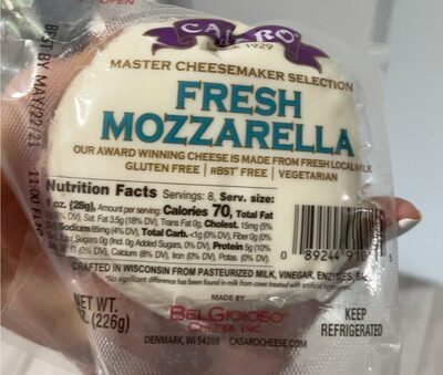 Fresh Mozzarella Cheese