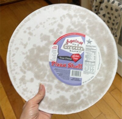Three Cheese Gluten Free Pizza Shell, Cheese