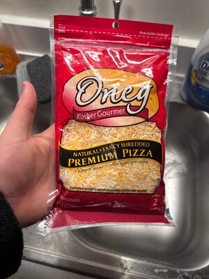 Premium Pizza A Blend Of Muenster Cheese & Cheddar Fancy Shredded Cheese